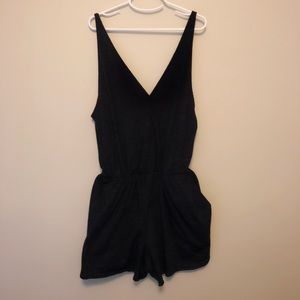 Dark Grey Romper